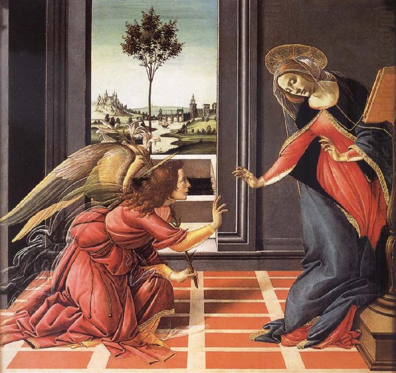 La Anunciacion, Sandro Botticelli